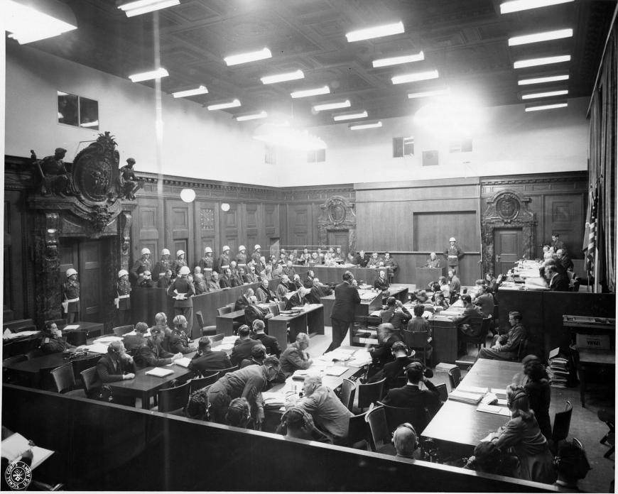 International Military Tribunal in Nuremberg / WW II Signal Corps Photograph Collection